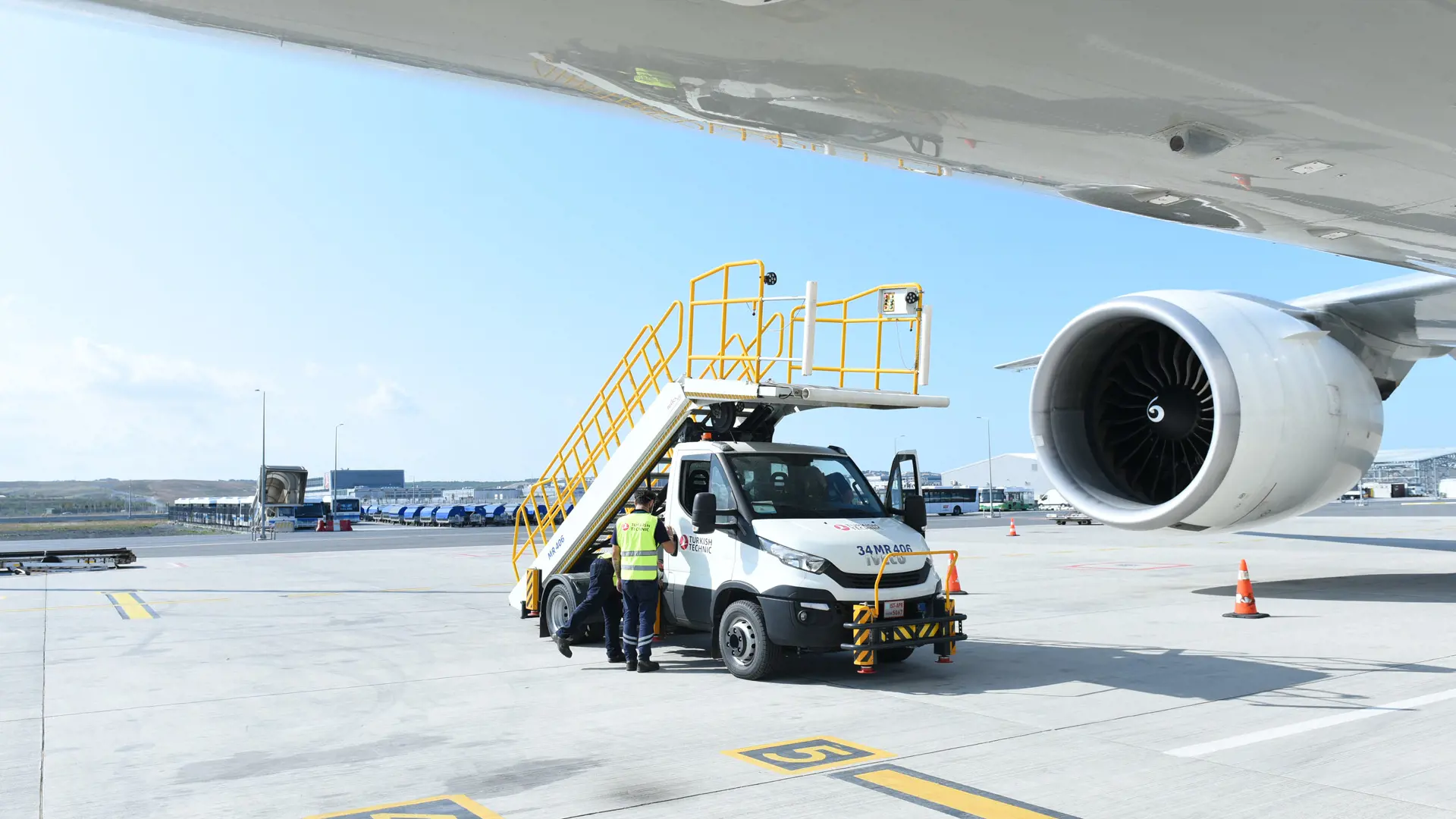 Ladder Maintenance Platform