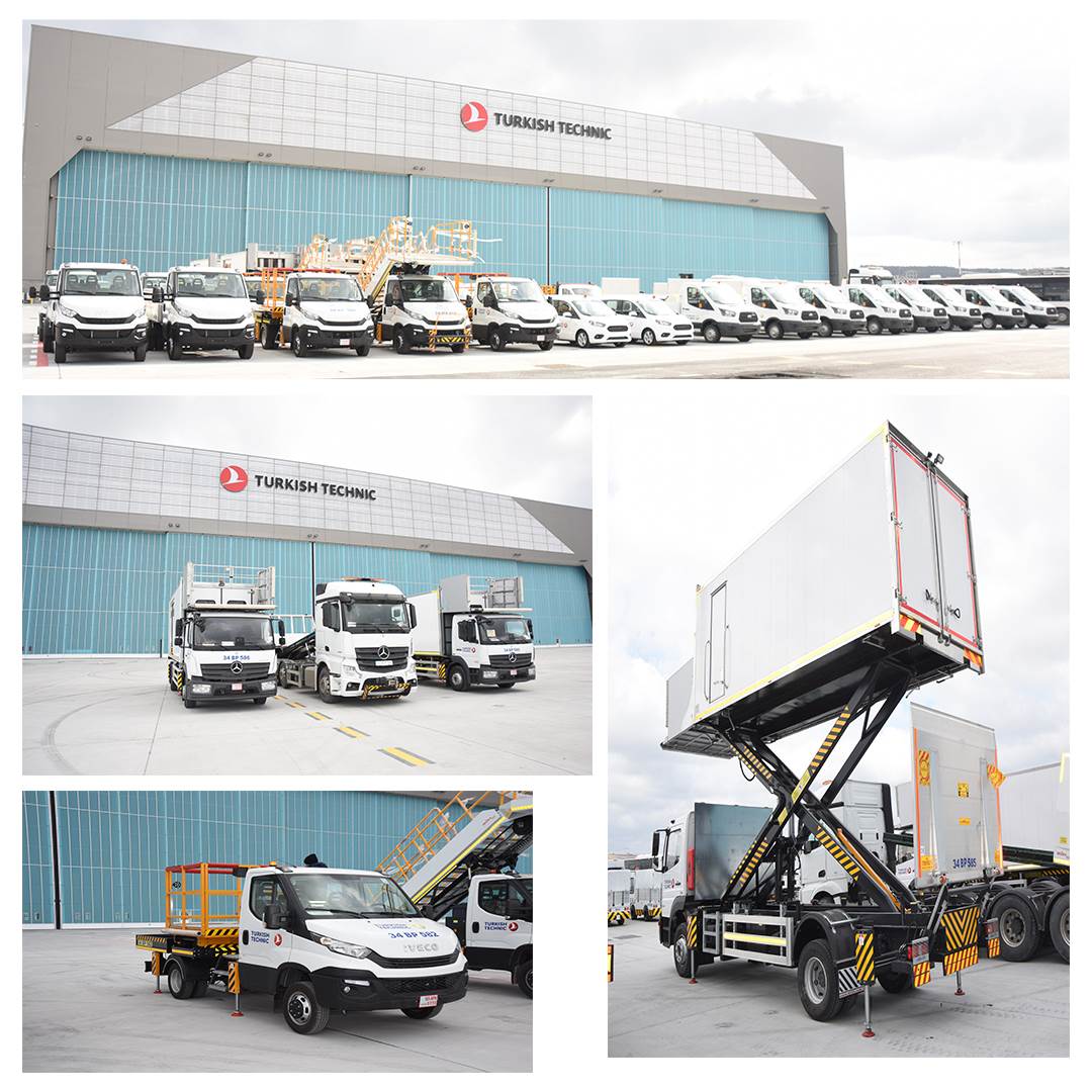 35 units of various GSE Products delivered to Istanbul New Airport, Miles 6021 - Miles 5031 - Miles 6014 - Miles 4021 - Miles 6015