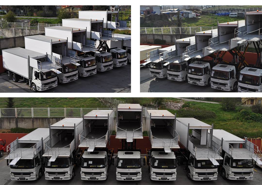 49 units of Catering Trucks for DO&CO, Catering Truck (Miles 5011)