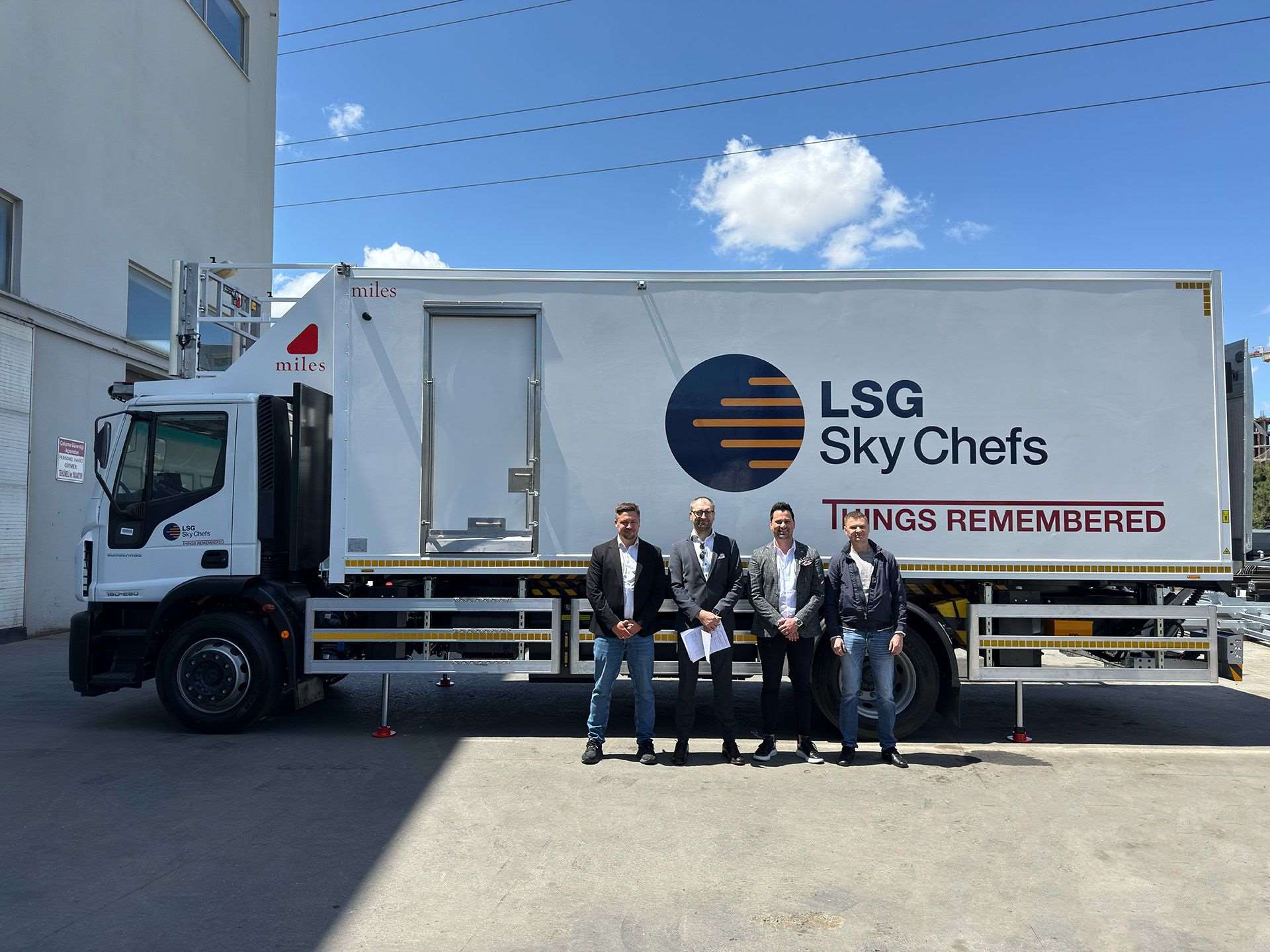 LSG Skychefs trusts Miles GSE for their Catering Trucks., LSG Skychefs trusts Miles GSE for their Catering Trucks. LSG Skychefs trusts Miles GSE for their Catering Trucks., LSG Skychefs trusts Miles GSE for their Catering Trucks.
