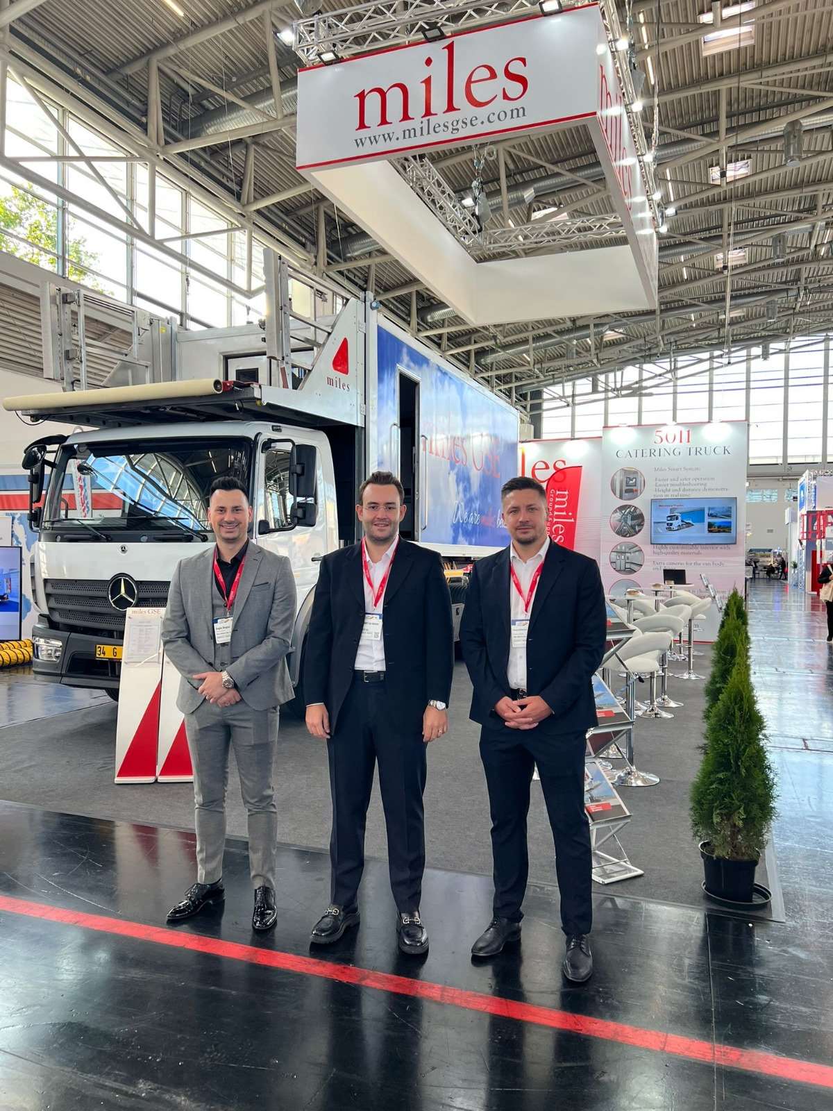 Miles is at Inter Airport Europe!, Miles GSE participated in the Inter Airport 2023 fair held in the city of Munich, Germany, from October 10 to October 13, 2023.