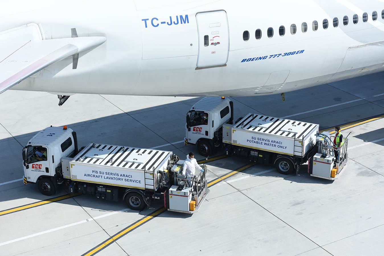 Water & Lavatory Service Trucks